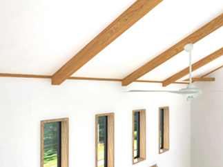 珊瑚（さんご）を使った塗り壁のイメージ写真